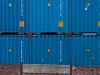 Blaue Container