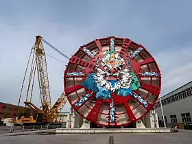 Herrenknecht Shanhe Tunnelbohrmaschine