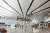 Innenansicht des Flughafen Daxing in Beijing