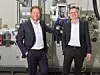 Jens Vor der Brüggen (Leiter Forschung + Entwicklung, rechts) und Christoph Thurl (Leiter Einkauf, links).