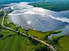 Photovoltaic panels, solar power plants