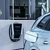 E-Auto vor einer Wallbox
