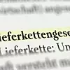 Wort Lieferkettengesetz im Duden