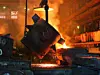 Metallurgical plant, hot metal casting.