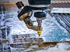 CNC water jet cutting machine