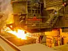 Stahlherstellung an der Stranggußanlage