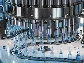 Medical Ampoule Production Line at Modern Modern Pharmaceutical