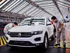 Weißer VW in einer chinesischen Produktionsstraße