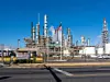 Baton Rouge, Louisiana, USA - February 13, 2022: ExxonMobil Chemical plant in Baton Rouge, Louisiana, USA. ExxonMobil, is an American multinational oil and gas corporation.