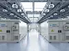 Energy storage systems or battery container units in factory