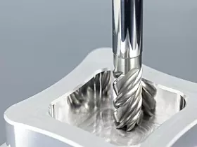 Fräser von Emuge Franken zur Herstellung von Metallteilen
