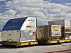 DHL Cargo auf dem Flughafen Miami