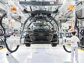 Autoproduktion bei Audi