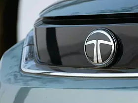 Picture of logo of Tata motors . Dealership, sales, festive offers, discount, mahindra, maruti, hyundai, competitors, demerger, wheels, colour, metallic, suv, safety.