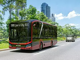 Bus von MAN Trucks