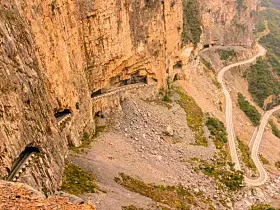 Cliff road