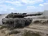 Kampfpanzer Leopard von KNDS im Gelände
