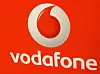 vodafone Logo: weiße Schrift auf rotem Untergrund