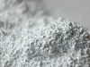 Calcium carbonate powder. Dusty component.