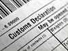 Customs declaration