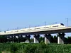 Große Brücke über den Sui River - Schnellstrecke Peking-Shanghai