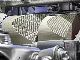 Closeup catalytic converter