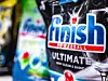 Packages of Finish dishwasher detergent in the hypermarket