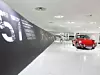 Restaurierter Porsche 901 im Porsche Museum von vorne