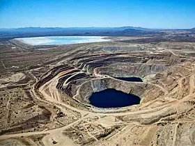 Open Pit Copper Mine