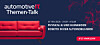 Banner mit rotem Sofa  und roter Netzstruktur auf dunkelblauem Grund, automotiveIT-Logo und Hinweis auf Online-Talk zu Robotik am 07. Mai 2026 um 14 Uhr