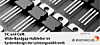 Mehrere schwarze Halbleiterbauteile mit Pins vor einem Banner zu SiC- und GaN-Leistungselektronik, Anlaufbild für den Digitalen Thementag am 29.10.2026 bei all-electronics
