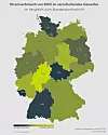 Der Stromverbrauch im verarbeitenden Gewerbe schwankt von Bundesland zu Bundesland.