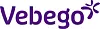 Violett gestaltetes Vebego-Logo auf weißem Hintergrund.