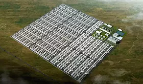 Platz 6: Ulanqab, Mongolei. Hier entsteht ein 6-GWh-Batteriespeicher unter der Hoheit von Power China. 1.200 Batterieeinheiten à 5 MWh werden verbaut. Die Technologie ist Lithium-Eisen-Phosphat (LFP).
