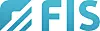 Türkisblaues FIS-Logo auf weißem Hintergrund.